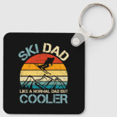 Ski Dad | Vaderdag Cadeau | SLEUTELHANGER HOBBIES (Achterkant)