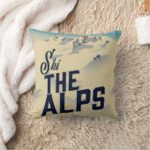 Ski De Alpen Reuzen Koffiemok Kussen (Deken)