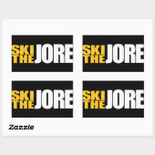 Ski de Jore Rechthoekige Sticker (Vel)
