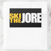 Ski de Jore Rechthoekige Sticker (Tas)