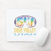 Ski Deer Valley Utah Skiing Vacation Muismat (Met muis)