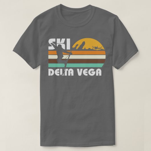 Ski Delta Vega 2 T-shirt (Design voorkant)