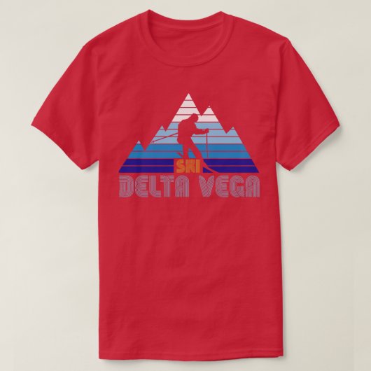 Ski Delta Vega 3 T-shirt (Design voorkant)