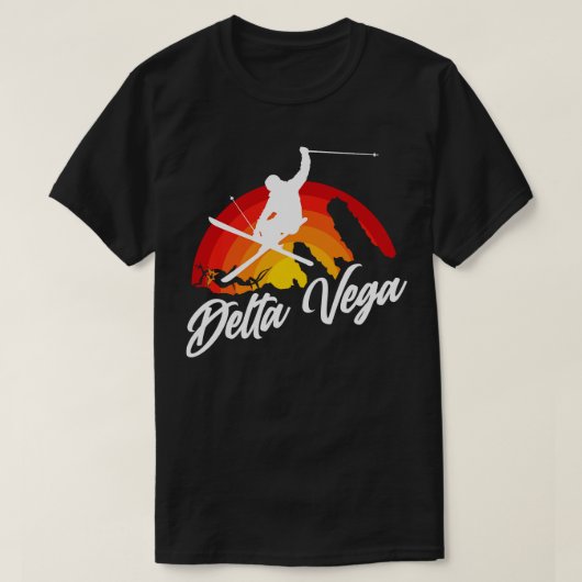 Ski Delta Vega T-shirt (Design voorkant)
