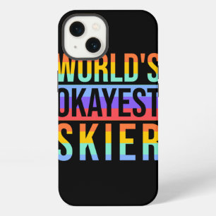 Ski Design Oké Skiloper Ski Liefhebber iPhone 13 Hoesje