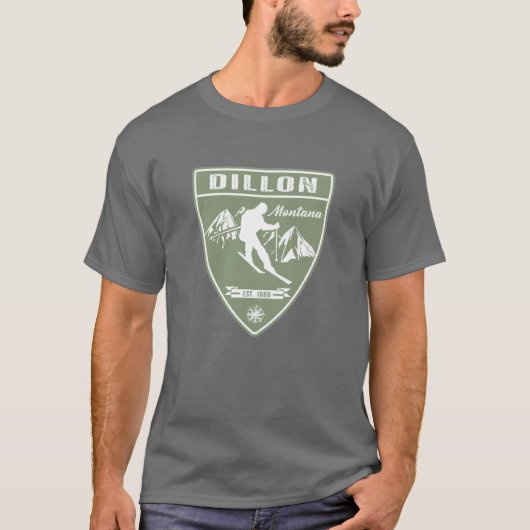 Ski Dillon Montana T-shirt (Voorkant)