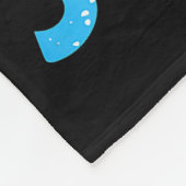 Ski Dinosaur Winter Sport Skier Dino Funny Skiing  Fleece Deken (Hoek)