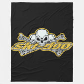 Ski-Doo-dekking Fleece Deken (Voorkant)