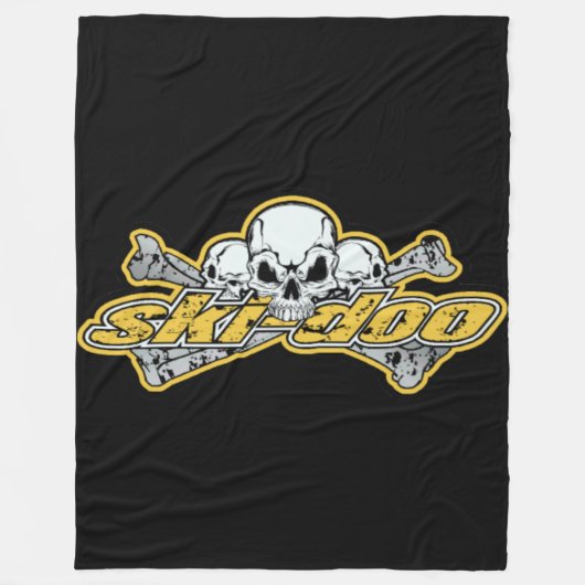 Ski-Doo-dekking Fleece Deken (Voorkant)