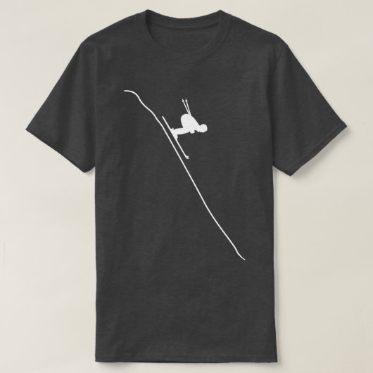 Ski downhill t-shirt (Design voorkant)
