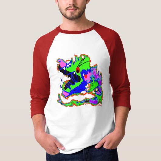 Ski Dragon T-shirt (Voorkant)