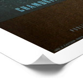 Ski du Mont-Blanc Vintage Travel Poster (Hoek)