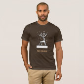 Ski Dude T-shirt (Voorkant volledig)