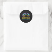 Ski Durango Colorado Ski Vakantie Ronde Sticker (Tas)