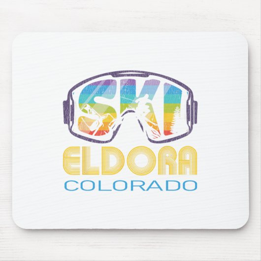 Ski Eldora Colorado Skiing Vacation Muismat (Voorkant)