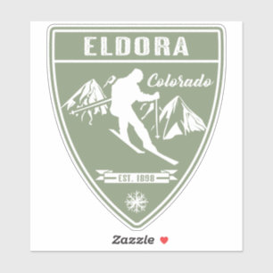 Ski Eldora Colorado Sticker