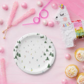 Ski en snowboard thema papier Borden Papieren Bordje (Feest)