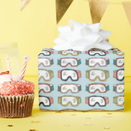 Ski- en snowboardbril cadeauverpakking cadeaupapier