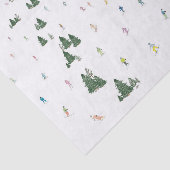 Ski- en snowboardpapier afdrukken tissuepapier (Detail)