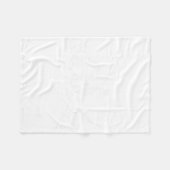 Ski Evolution Skiën - Skiër Fleece Deken (Voorkant (Horizontaal))