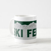 Ski fernie koffiemok (Voorkant links)