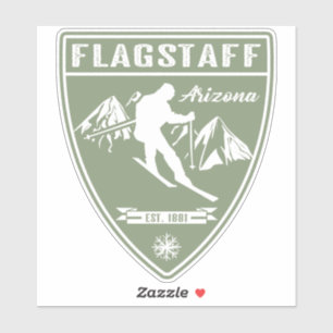 Ski Flagstaff Arizona Sticker