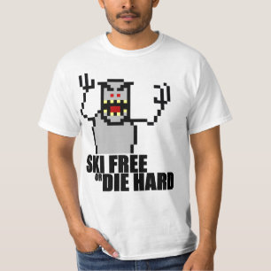 Ski Free of Die Hard T-shirt