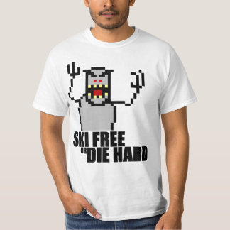 Ski Free of Die Hard T-shirt