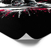 Ski Freestyle Skiing Freeski Winter Extreme Sports Poster (Hoek)