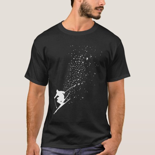 Ski - Freestyle Skiing Freeski Winter Sports Skier T-shirt (Voorkant)