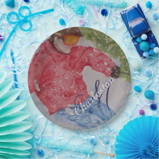 Ski Fun Celebration Party Papieren Bordje (Feest)