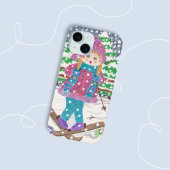 Ski girl leuke iPhone case