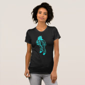 Ski Girl T-shirt (Voorkant volledig)