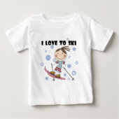 Ski - Girl Tshirts en Gifts (Voorkant)