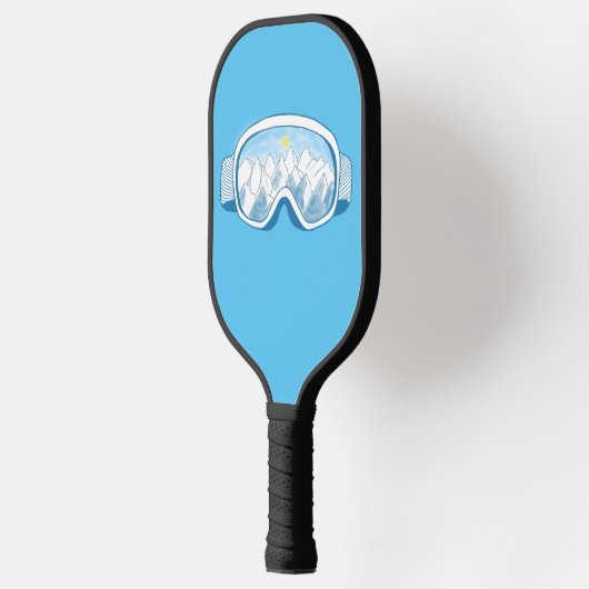 Ski Goggles Bergreflectie Pickleball Paddle (Links)