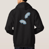 Ski Goggles Illustratie Hoodie (Achterkant)