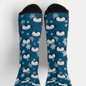 Ski Goggles Mountain Skier Snowboarder Navy Blue Sokken (Top)