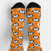 Ski Goggles Mountain Skier Snowboarder Sinaasappel Sokken (Top)