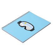 Ski Goggles Mountain Uitzicht Illustration Light B Notitieboek (Linkerzijde)