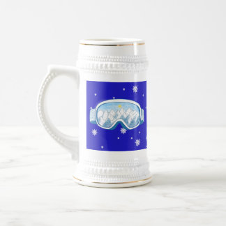 Ski Goggles Snowflake Dance Bierpul