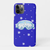 Ski Goggles Snowflake Dance Case-Mate iPhone Case (Achterkant)