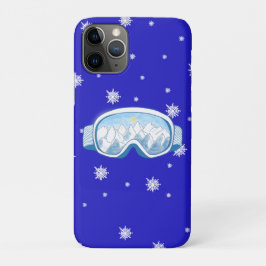 Ski Goggles Snowflake Dance Case-Mate iPhone Case