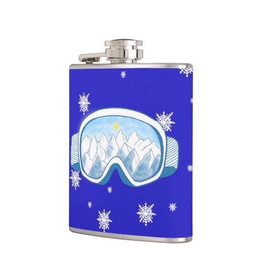 Ski Goggles Snowflake Dance Heupfles (Links)