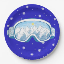 Ski Goggles Snowflake Dance
