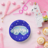 Ski Goggles Snowflake Dance Papieren Kommen (Feest)