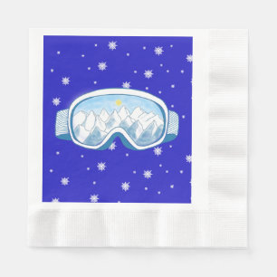 Ski Goggles Snowflake Dance Servet