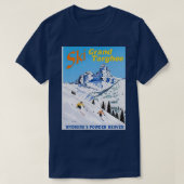 Ski grand targhee t-shirt (Design voorkant)