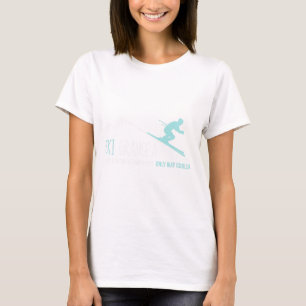Ski Grandpa Funny Cute Winter Skiing Gift T-shirt