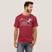 Ski Granpop Funny Cute Winter Skiing Gift T-shirt (Voorkant volledig)