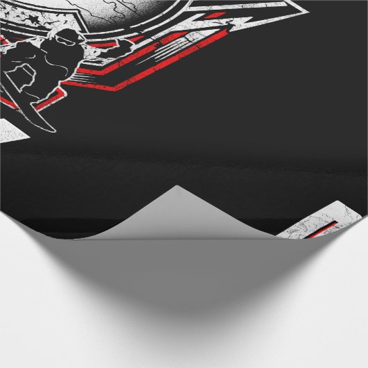 Ski happy cadeaupapier (Hoek)